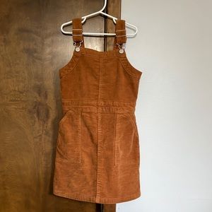 Girls  7/8 corduroy jumper